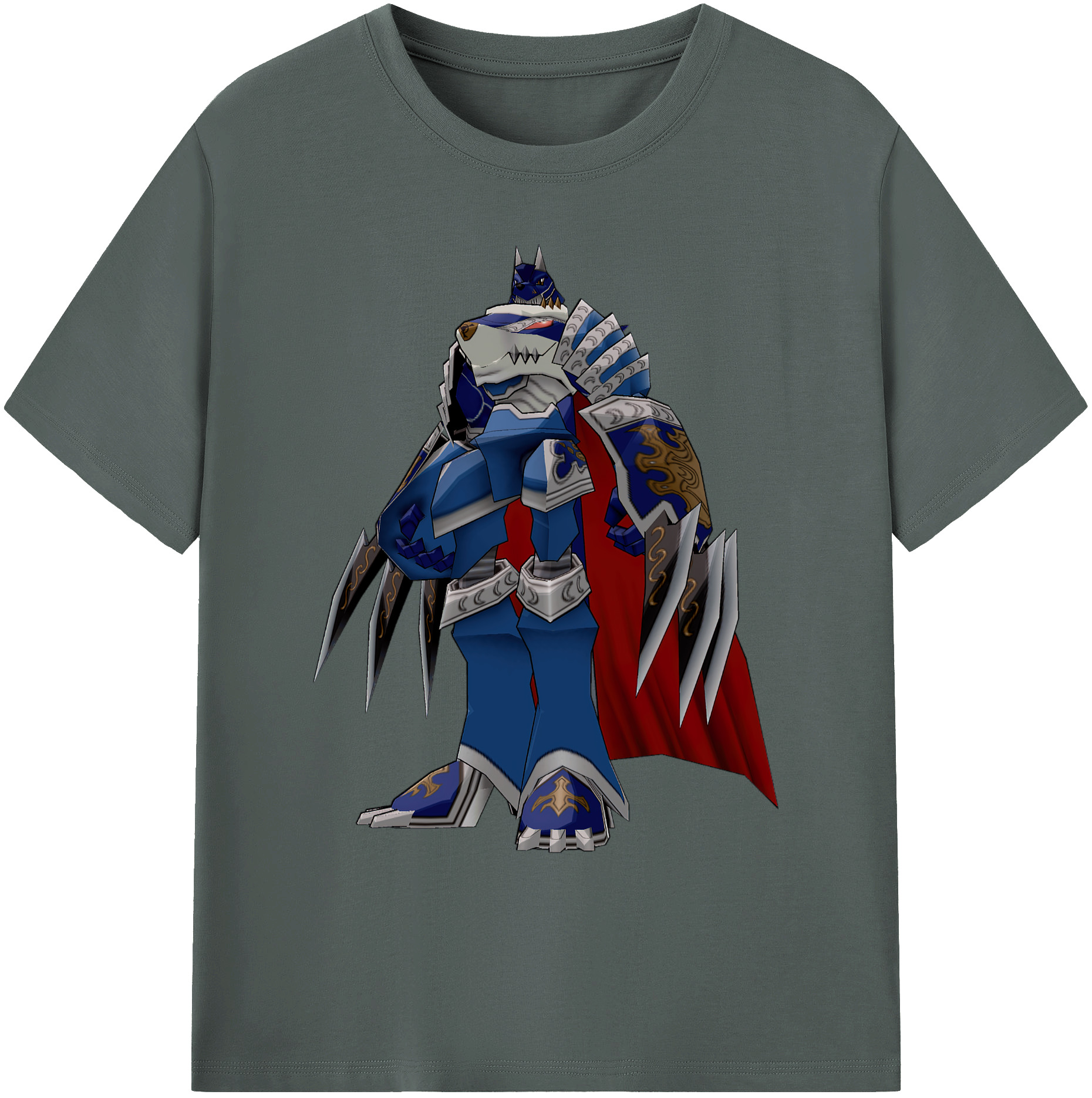 （画像用） Digimon デジタルモンスター/デジモン 綿100％ メンズ半袖Tシャツ｜肌触りやわらか＆通気性